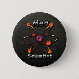 Wütender Wissenschaftler Button