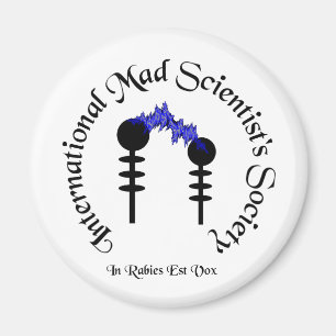 Wütender Wissenschaftler-Magnet Magnet
