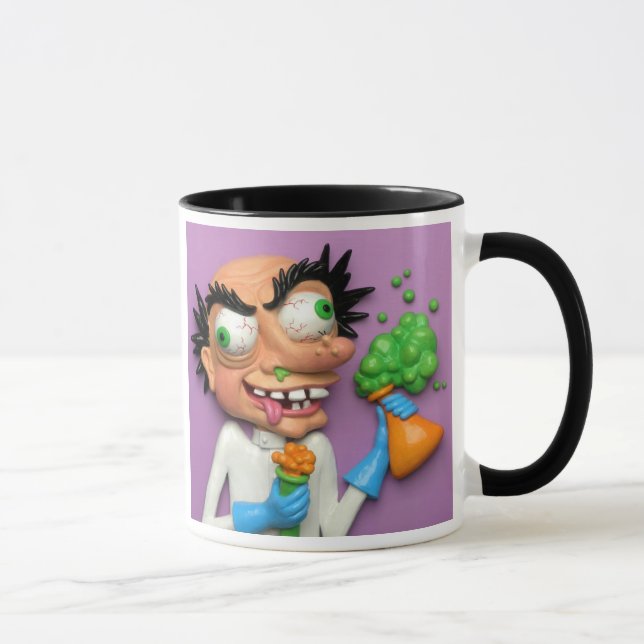 Wütender Wissenschaftler Tasse (Rechts)