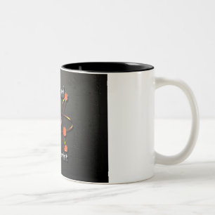 Wütender Wissenschaftler Zweifarbige Tasse