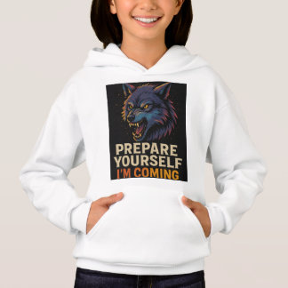Wütender Wolf Hoodie