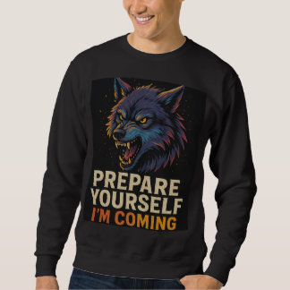 Wütender Wolf Sweatshirt