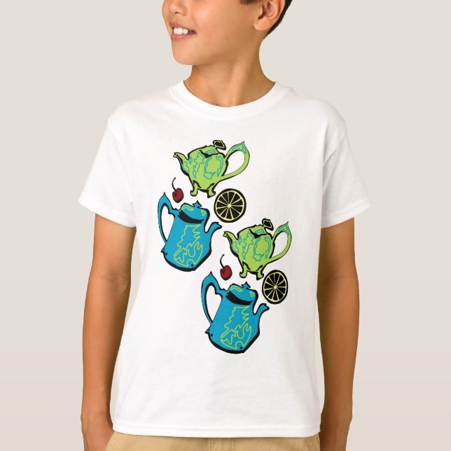 Wütendes Hutmachertee-Party T-Shirt (Vorderseite)