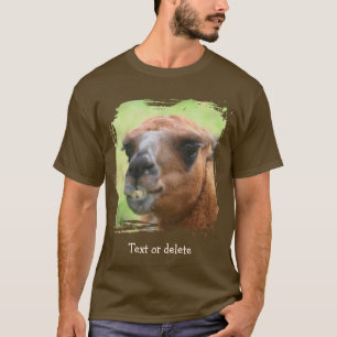 Wütendes Lama-Gesicht Personalisiert T-Shirt