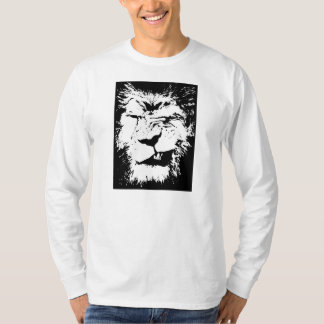Wütendes Löwe longsleeve T-Shirt