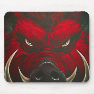 Wütendes Schwein Mousepad