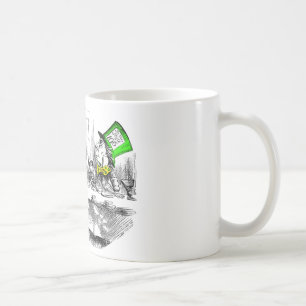 Wütendes Tee-Party Kaffeetasse