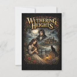 Wuthering Heights Dankeskarte