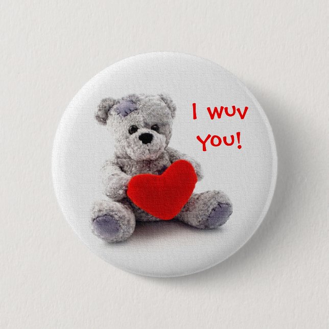 Wuv I Sie! Button (Vorderseite)