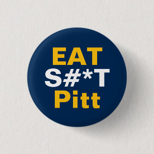 WV Knopf Pin - Iss es Pitt Button