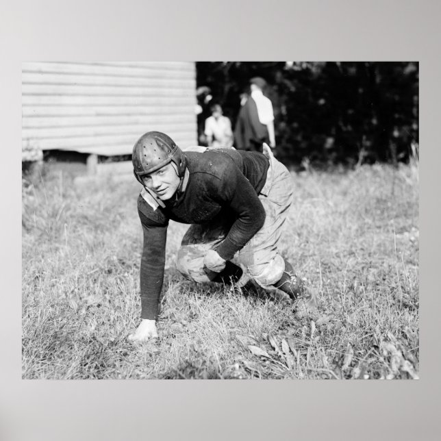 WV Wesleyan Football, 1919 Poster (Vorne)
