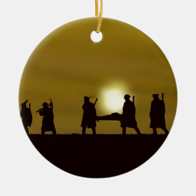 WW1 Briten Helder Keramikornament (Vorne)