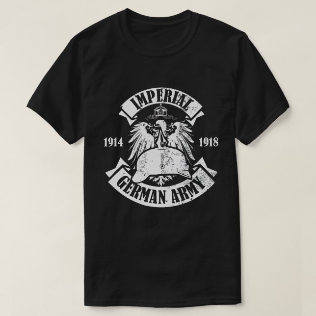 WW1 Deutsche Armee - Kaiserliche Deutsche Armee 19 T-Shirt (Design vorne)