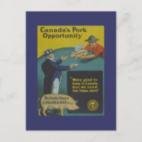 WW1 Sammlerkarte 1914 KANADA PROPAGANDA