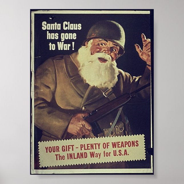 WW1 Santa Poster (Vorne)