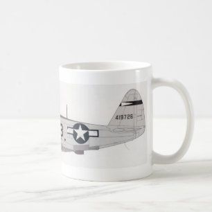 ww2 p-47 kaffeetasse