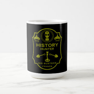 WW2-Schützengraben-Metalldetektor-Club Kaffeetasse
