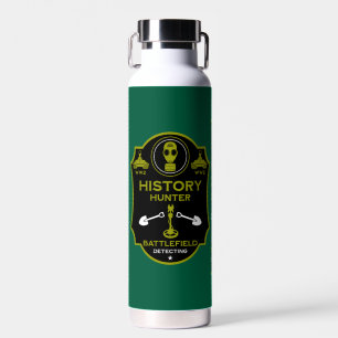 WW2-Schützengraben-Metalldetektorist Trinkflasche