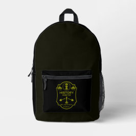 WW2 Trench Battlefield Metal Detecting Club Bedruckter Rucksack
