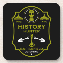 WW2 Trench Battlefield Metal Detectorist Getränkeuntersetzer
