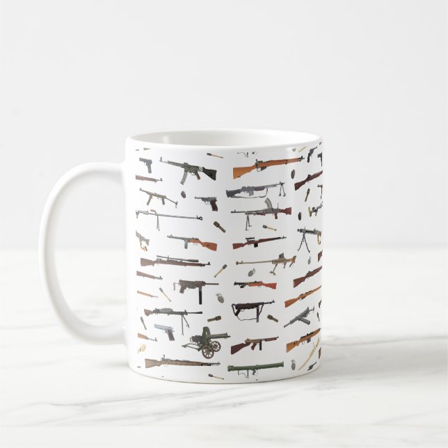 WW2-Waffenmuster Kaffeetasse (Links)