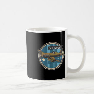 WW2 Warplane F4u Korsair Der Flugzeugträger WW2 Kaffeetasse