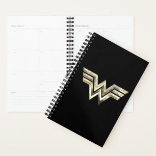 WW84 Golden Wonder Woman Logo Planer