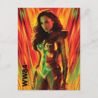 WW84 | Red-Orange Wonder Woman Kaleidoscope