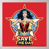 WW84 | Rett The Day Wonder Woman Retro Comic Art