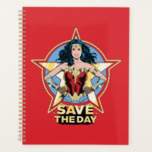 WW84   Save the Day Wonder Woman Retro Comic Art
