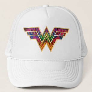 WW84  Woman Kaleidoskop Logo Truckerkappe