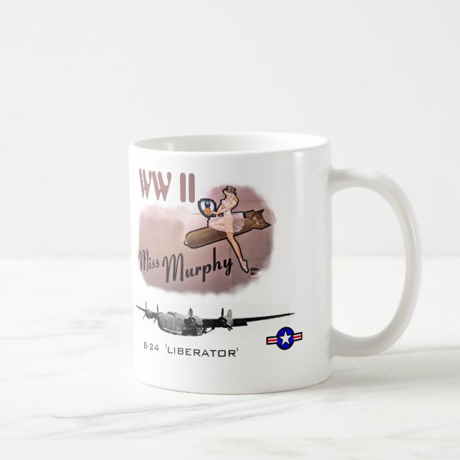 WW II B-24 'Liberator Kaffeetasse (Rechts)