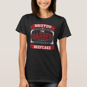 WWE Brutus Beefcake der Barber Graphic T - Shirt