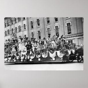 WWI Bereitschaft Parade, 1916 Poster