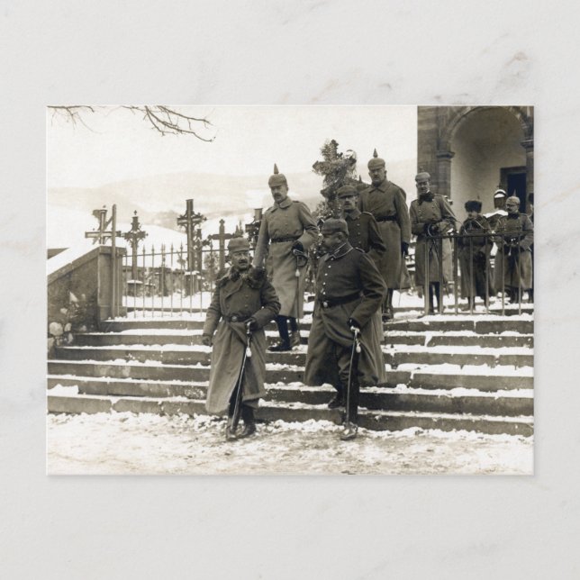 WWI - Deutsches Oberkommando Postkarte (Vorderseite)