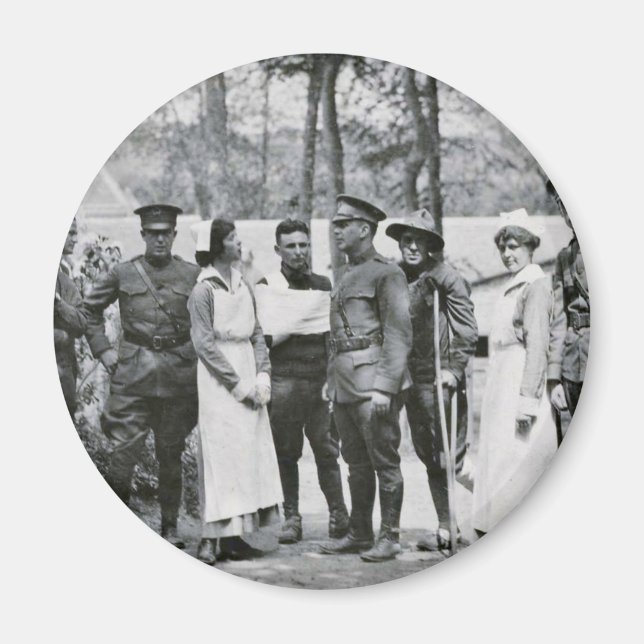 WWI Krankenschwestern und Ärzte Magnet (Vorne)