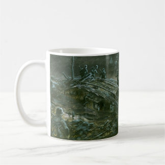 WWI-Mark-IV-Panzer im Niemandsland  Kaffeetasse