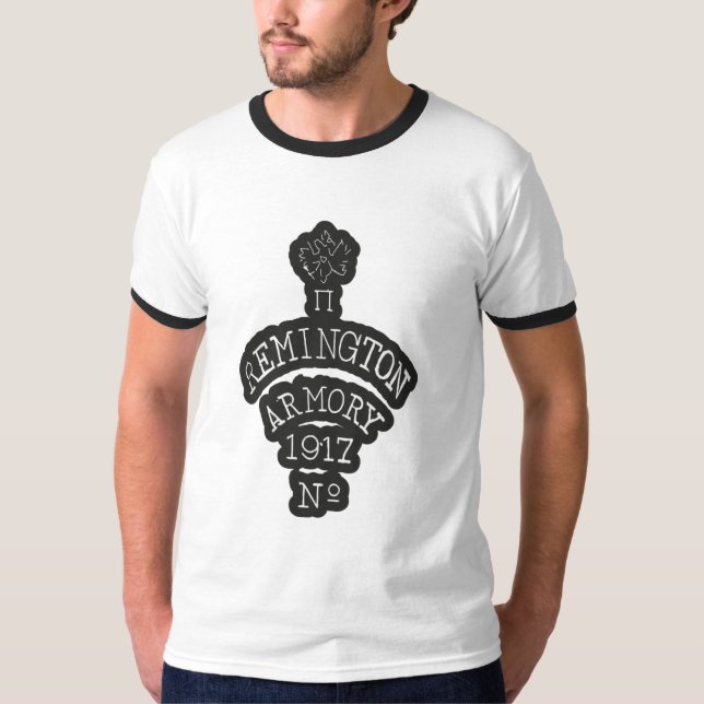 WWI Mosin Nagant Gewehr Remington Proofmarks T-Shirt (Vorderseite)