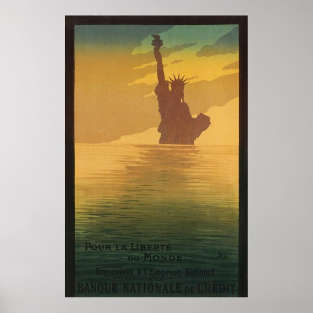 WWI-Propaganda Poster (Vorne)