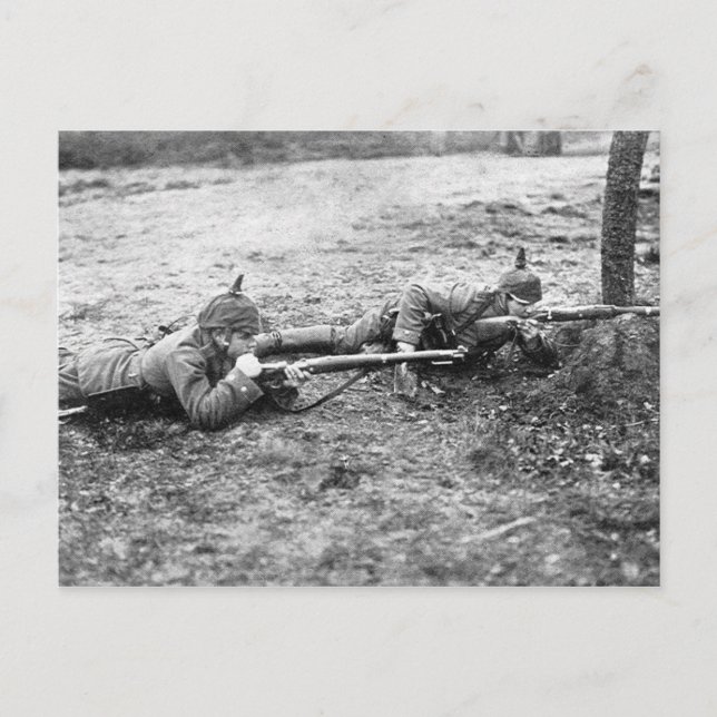 WWI Soldiers Postkarte (Vorderseite)