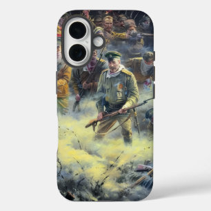 WWI Zaristische russische Anklage der Toten Männer iPhone 16 Hülle