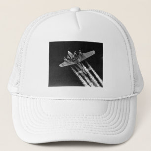 WWII B-17 im Flug Truckerkappe