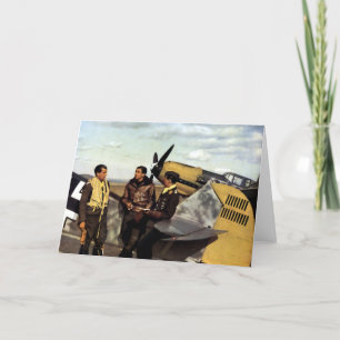 WWII deutsche Piloten ME-109 Karte