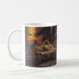 WWII deutscher Stug III Panzerzerstörer  Kaffeetasse