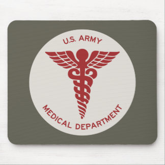 WWII Emblem des US-Armee-Medizinischen Dienstes Mousepad