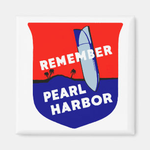 WWII erinnern sich an Pearl Harbor Magnet