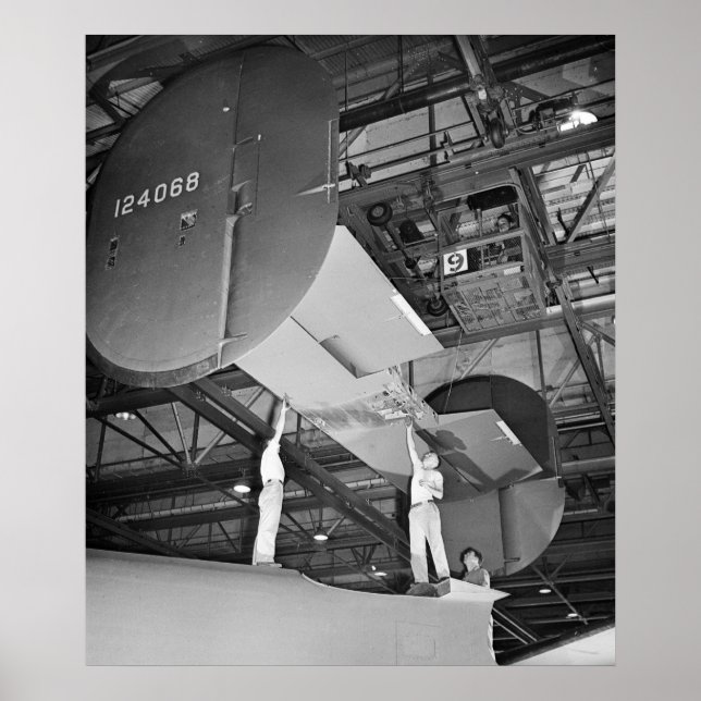 WWII Flugzeugbau, 1943 Poster (Vorne)