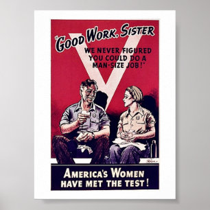 Wwii Frauen Poster