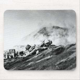 WWII-Marines auf dem Strand von Iwo Jima Mousepad