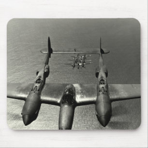 WWII P-38 Blitze Mousepad